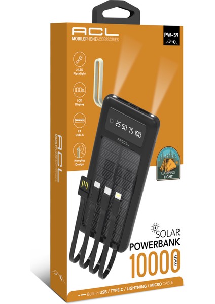 LED Fenerli Powerbank
