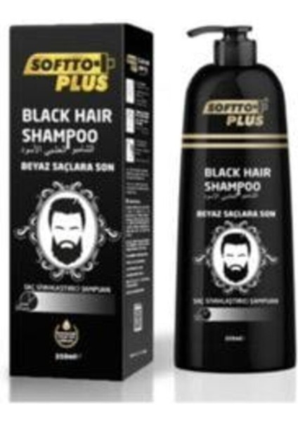 Black Hair Saç Siyahlaştırıcı Doğal Görünümlü Boya Şampuan 350 Ml. indirimleri