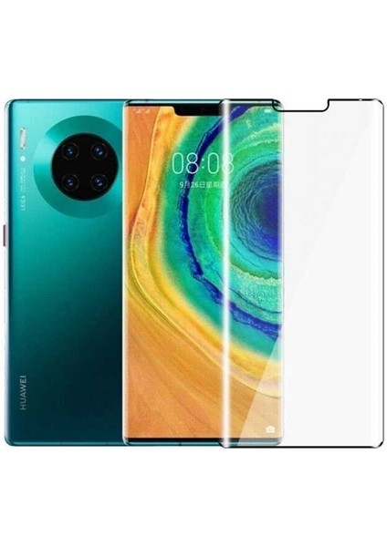 Huawei Mate 30 Pro Tam Kaplayan Esnek Yapılı Koruyucu (Z-Süper-Pet)
