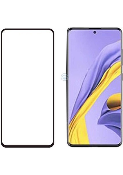 Samsung Galaxy A91 (S10 Lite) Tam Kaplayan Esnek Yapılı Koruyucu (Z-Süper-Pet)