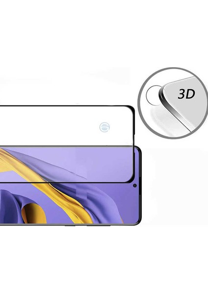 Samsung Galaxy A91 (S10 Lite) Tam Kaplayan Esnek Yapılı Koruyucu (Z-Süper-Pet)