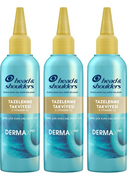 Dermaxpro Tazelenme Takviyesi E-Vitamini Içeren Kepek Karşıtı Saç Derisi Balsamı 145 ml x 3 fiyatları