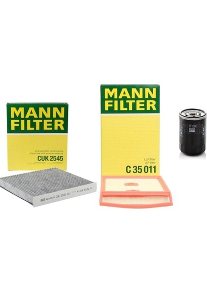 Skoda Rapid 1.4 Tdı Hava ve Polen Filtresi Mann Marka 4638300018-6C0129620D-03L115561A