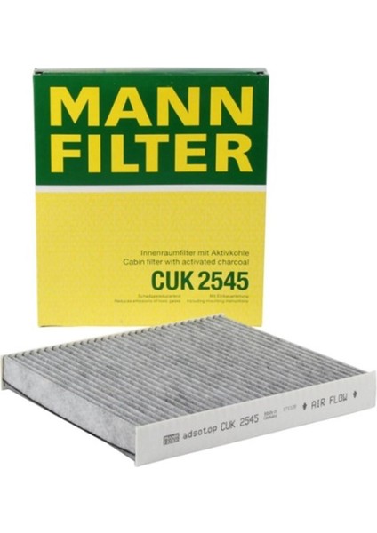Skoda Rapid 2015 Sonrası Karbonlu Polen Filtresi Mann Marka 4638300018