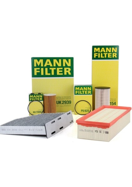 Skoda Superb 1.6 Tdı (Cay) Filtre Seti Mann Marka 1K0129620D-03L115466-1K1819653-3C0127177
