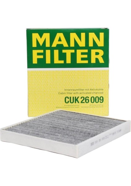 Skoda Kodiaq 1.5 Tsı Karbonlu Polen Filtresi Mann Marka 5Q0818653