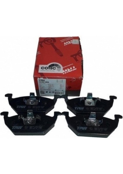 Skoda Rapid 2014 Model Sonrası Ön Fren Balata Takımı Trw Marka 6Q0698151