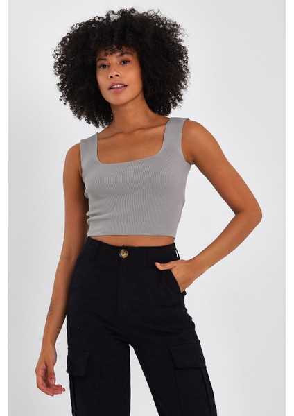 Kare Yaka Crop Atlet (A90779-S)