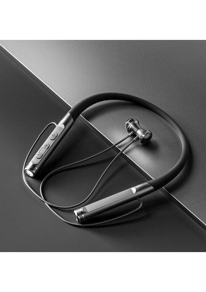 Kablosuz Bluetooth Kulaklık 5.2 Boyuna Takılan Spor Asılı Boyun Manyetik Yarım Kulak Takılabilir Tf Kartı (Yurt Dışından)