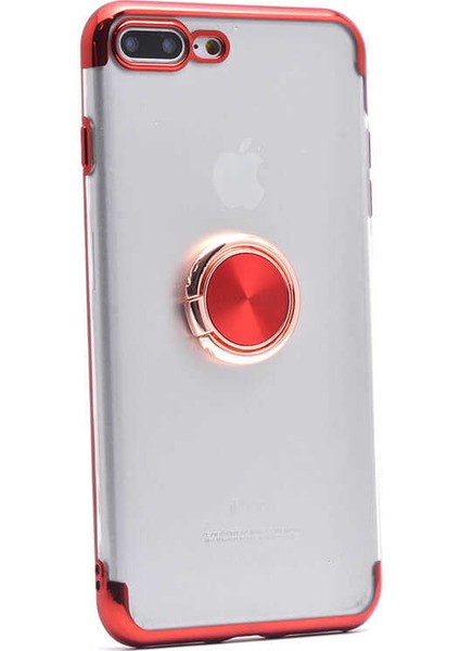 Apple iPhone 7 Plus Kenarları Renkli Silikon Kılıf Gess