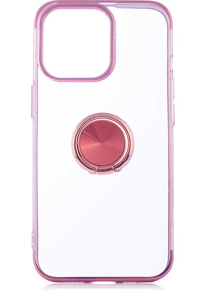Apple iPhone 13 Pro Kenarları Renkli Silikon Kılıf Gess