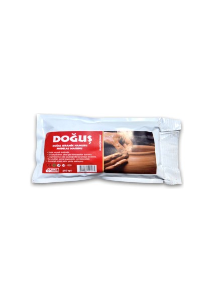 Seramik Hamuru Kahverengi 1 Adet 250 gr
