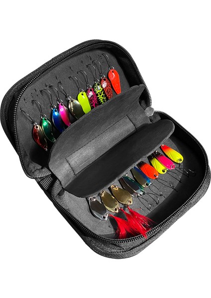 20 Adet Balıkçılık Kaşık Lures Metal Yemler Set Döküm (Yurt Dışından)