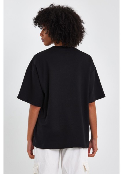 Baskılı Oversize T-Shirt (UN-0046)