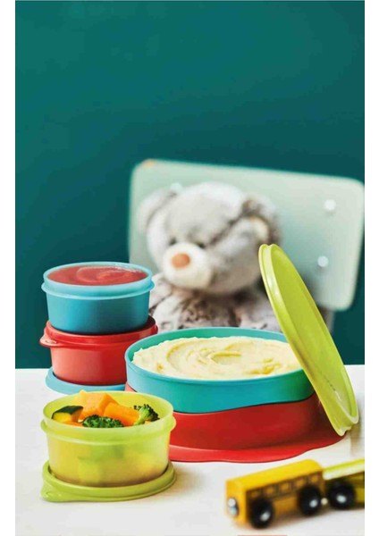Tupperware İlk Tabağım Renkli Tabak Berrylou 500 ml