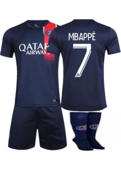 Paris Sg Mbappe Forma+Şort+Çorap 3lü Set