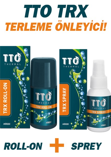 Trx Sprey ve Roll-On Paketi (Çay Ağacı Yağı / Tea Tree Oıl)