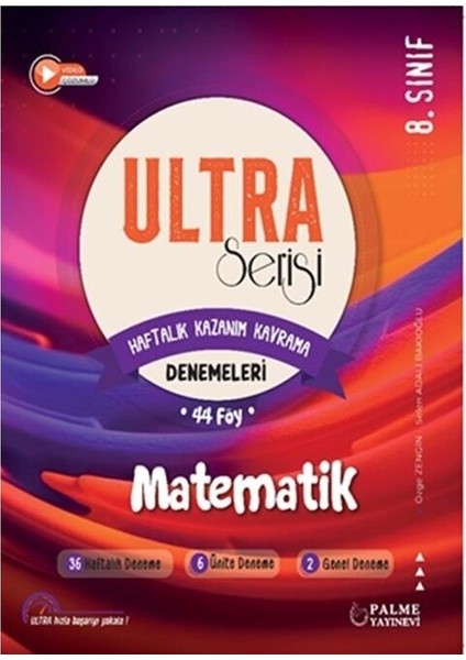 8. Sınıf Ultra Serisi Matematik Denemeleri