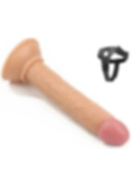 Agor Shop Belden Bağlamalı Takma 13 Cm Kemerli Penis