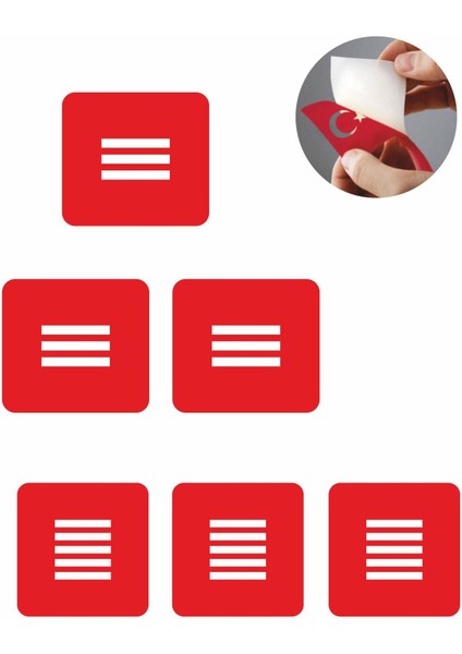 Parmak Için Çizgi Deseni Geçici Dövme Kına Şablonu