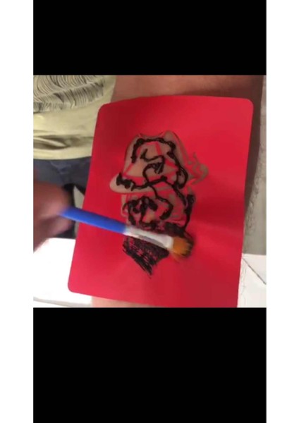 Kılıç Joker Desenleri Hint Kınası ile Geçici Dövme Yapma Seti