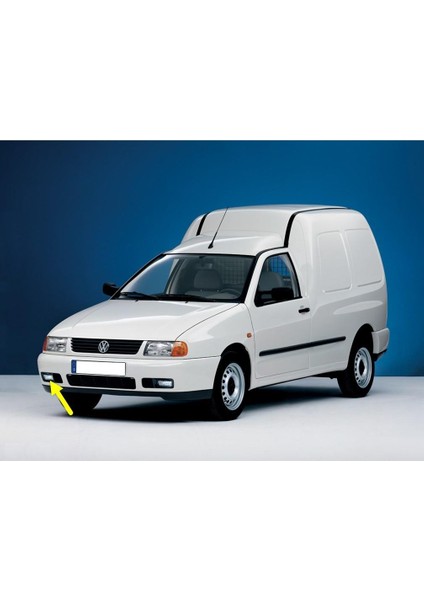 Vw Caddy 1996-2003 Ön Tampon Sağ Sis Farı Kapağı 6K5853666