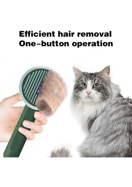 Pet Köpek Fırçası Uv Sterilizasyon Pet Saç Remover Böcek Kaldırma Kedi Fırçası Yüzer Saç Masaj Köpekler Tımar Pet Malzemeleri | Köpek Tarakları (Beyaz) (Yurt Dışından) modelleri