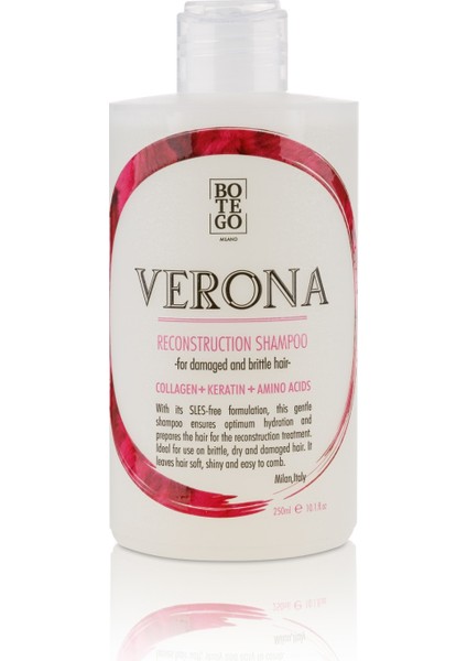 Verona Reconstruction Yeniden Yapılandırma Şampuanı 250 Ml