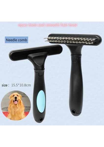 Düğüm Tarak, Köpek Tarak, Çift Sıra Tarak, Pin, Kedi ve Köpek Tırmık, Döner Pin ile Profesyonel Pet Epilasyon Aracı | Köpek Tarakları (Yurt Dışından) fiyatları