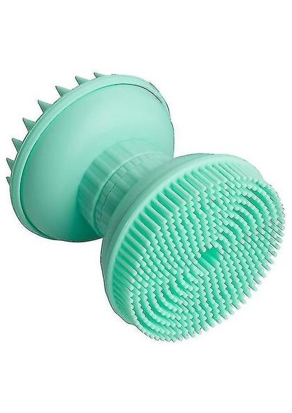 Pet Tarak Fırçaları 2 1 Pet Köpek Kedi Silikon Banyo Fırçası Köpek Banyo Fırçası Evcil Hayvan Banyo Yeşil (Yurt Dışından)