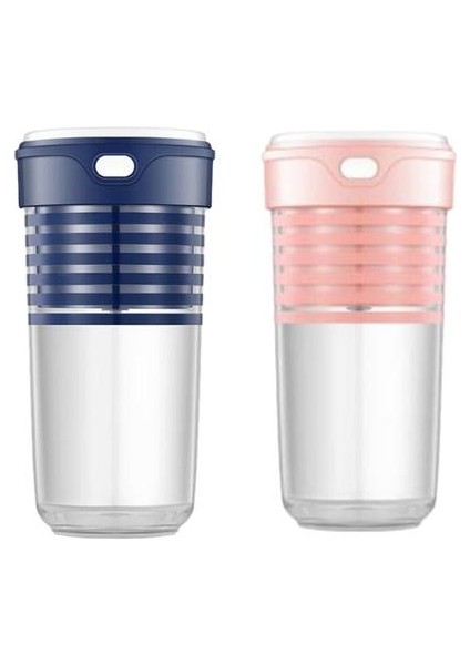 Taşınabilir Blender Mini Kişisel Blender Küçük Smoothie Blender USB Meyve Sıkacağı Kupası | Sıkacaklar (Mavi) (Yurt Dışından)