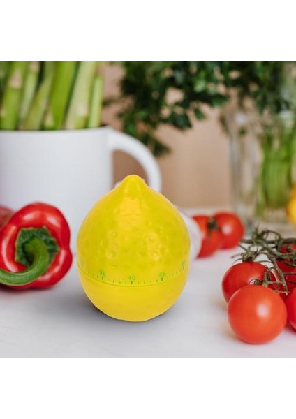 1 Adet Pişirme Zamanlayıcı Manuel Mekanik Zamanlayıcı Mutfak Zamanlayıcı Limon Şekli Zaman Hatırlatma | (Yurt Dışından) modelleri