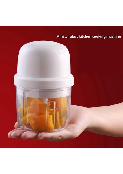 250ML Mini Chopper, Kablosuz Elektrikli Taşınabilir Sarımsak Masher Makinesi Bebek Maması Işlemcisi Soğan Fındık Sarımsak Presleri Için (Yurt Dışından) fiyatları