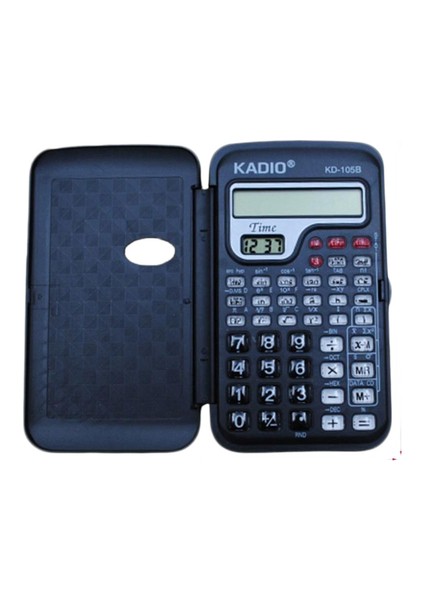 Taşınabilir Çok Fonksiyonlu Pocket El Bilimsel Hesap Makinesi Saat Öğrenci Okulu Koleji ile Matematik Öğretimi | Hesap Makineleri (Yurt Dışından)