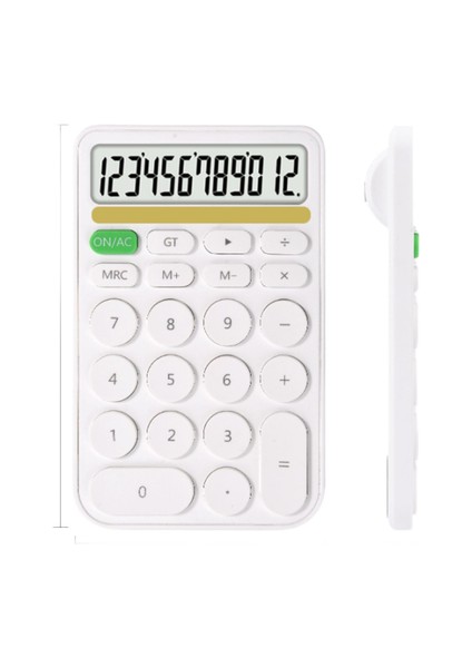 Cep Hesaplama, Mini Standart Fonksiyon Masaüstü Hesaplama 12 Haneli El Telefon Boyutu Hesap Makinesi Öğrenme Ofis | Hesap Makineleri (Pembe) (Yurt Dışından)