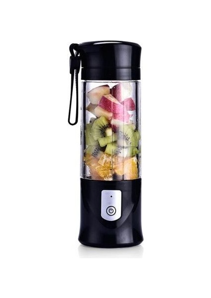 Çok Fonksiyonlu Sıkacağı Küçük Dört Nesiller Mini Blender Hediye Taze Sıkılmış Suyu Makinesi Otomatik Taşınabilir Sıkacağı | Sıkacaklar (Siyah) (Yurt Dışından)