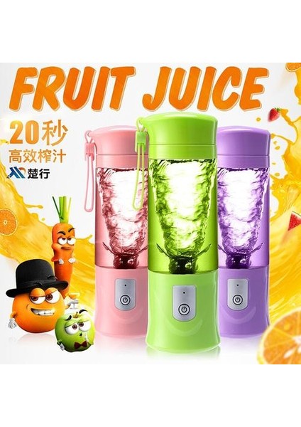 Çok Fonksiyonlu Sıkacağı Küçük Dört Nesiller Mini Blender Hediye Taze Sıkılmış Suyu Makinesi Otomatik Taşınabilir Sıkacağı | Sıkacaklar (Siyah) (Yurt Dışından)