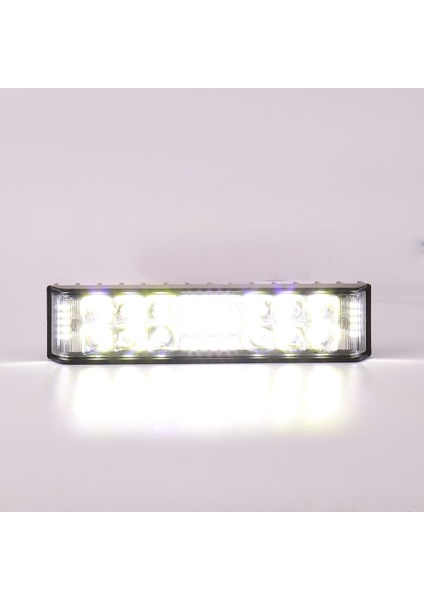 High-Tech Premium Çakarlı Kaput LED Lambası Dual Colour 15.5 cm Turuncu Beyaz 1 Adet