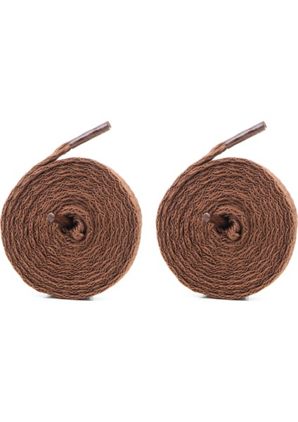 Spor Ayakkabı Bağcığı 120 cm Yassı Örgü Bağcık Bot Spor Bağcık 1 Çift ( Kahve ) fiyatları