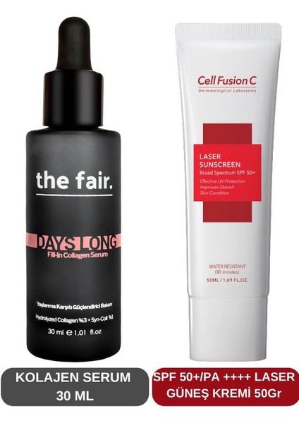 the fair. Kolajen Serum Ve Güneş Kremi Set