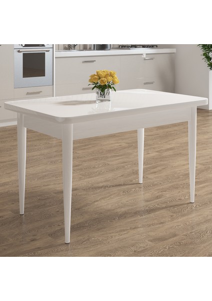 70X120 Mdf Mutfak Masası Beyaz fiyatları
