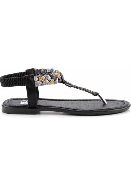 Siyah Kadın Sandalet K05625050609 fiyatları