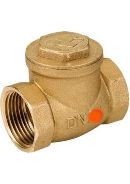Sarı Metal Çalparalı Çekvalf 1/1/4