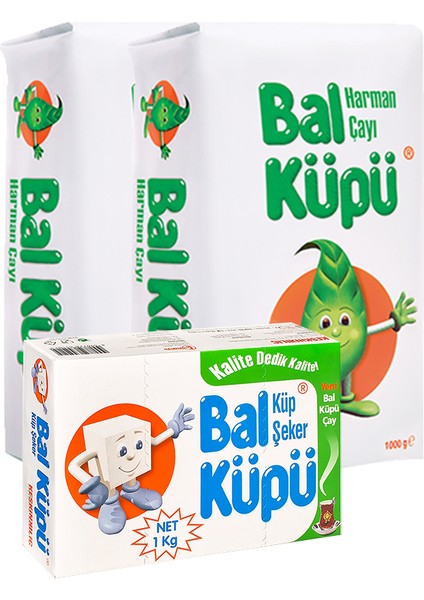 Küp Şeker ve Harman Çayı Seti 2