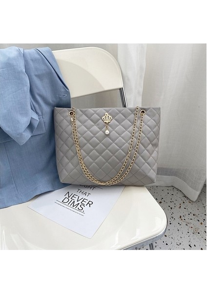 Jifen - Hb Büyük Kapasiteli Dokulu Alışveriş Çantası (Yurt Dışından)