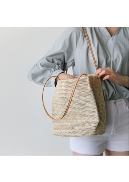 Jifen - Hb Hasır Günlük Omuz Çantası (Yurt Dışından) fiyatları