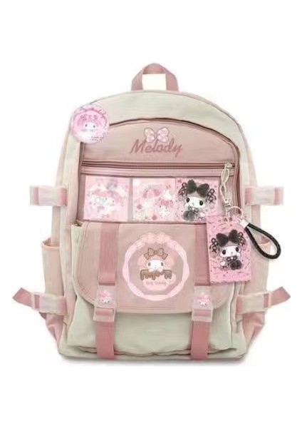 Jifen - Hb Kız Çocukları Için Büyük Kapasiteli Sırt Çantası (Yurt Dışından)