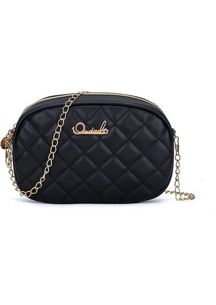 Jifen - Hb Eşkenar Dörtgen Işlemeli Kare Çantası (Yurt Dışından)