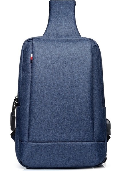 Jifen - Hb Su Geçirmez Oxford Kumaş Göğüs Büyük Kapasiteli Messenger Çantası (Yurt Dışından)