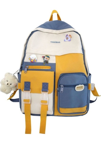 Jifen - Hb Büyük Kapasiteli Kore Tarzı Sırt Çantası (Yurt Dışından)